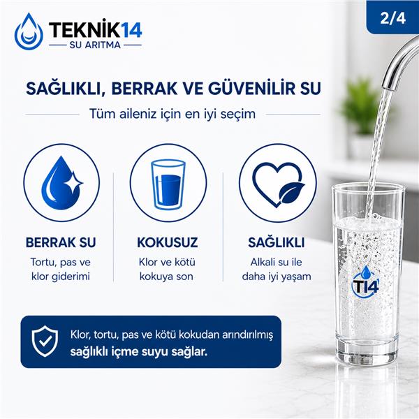 221 Şeffaf Seri - Pompalı Su Arıtma Cihazı