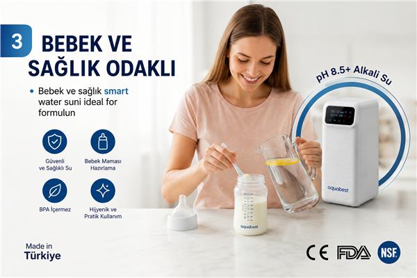 AquaBest RO Kontrol Panelli Seri - Pompalı Su Arıtma Cihazı