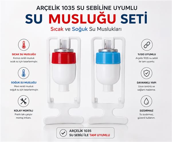 ARÇELİK SU SEBİLİ MUSLUĞU TAKIM