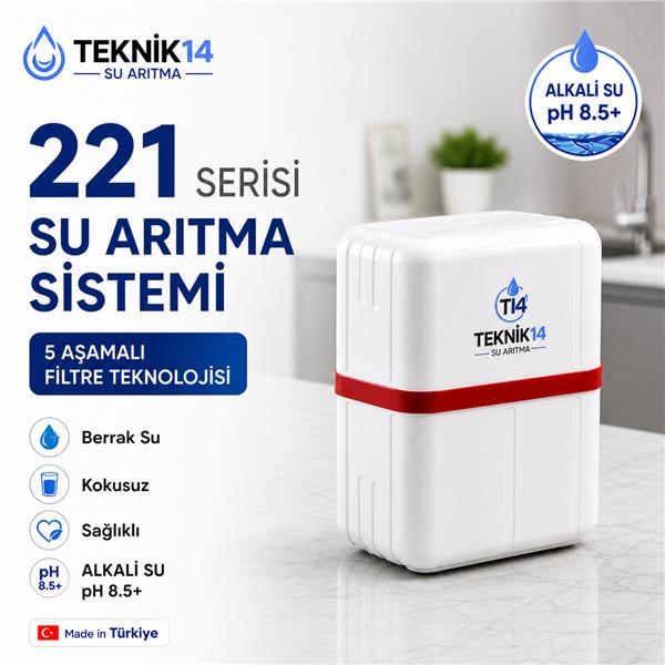 221 Şeffaf Seri - Pompalı Su Arıtma Cihazı